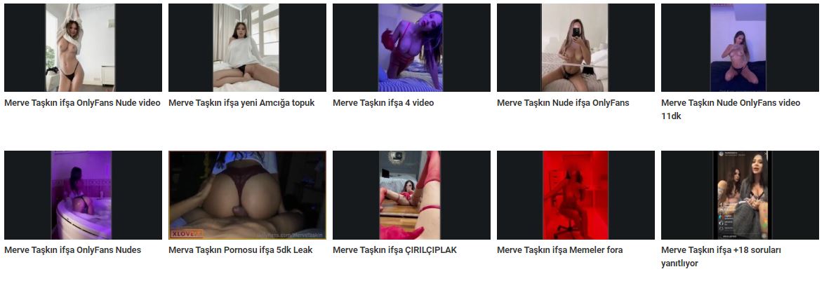 Merve taşkın onlyfans leaked